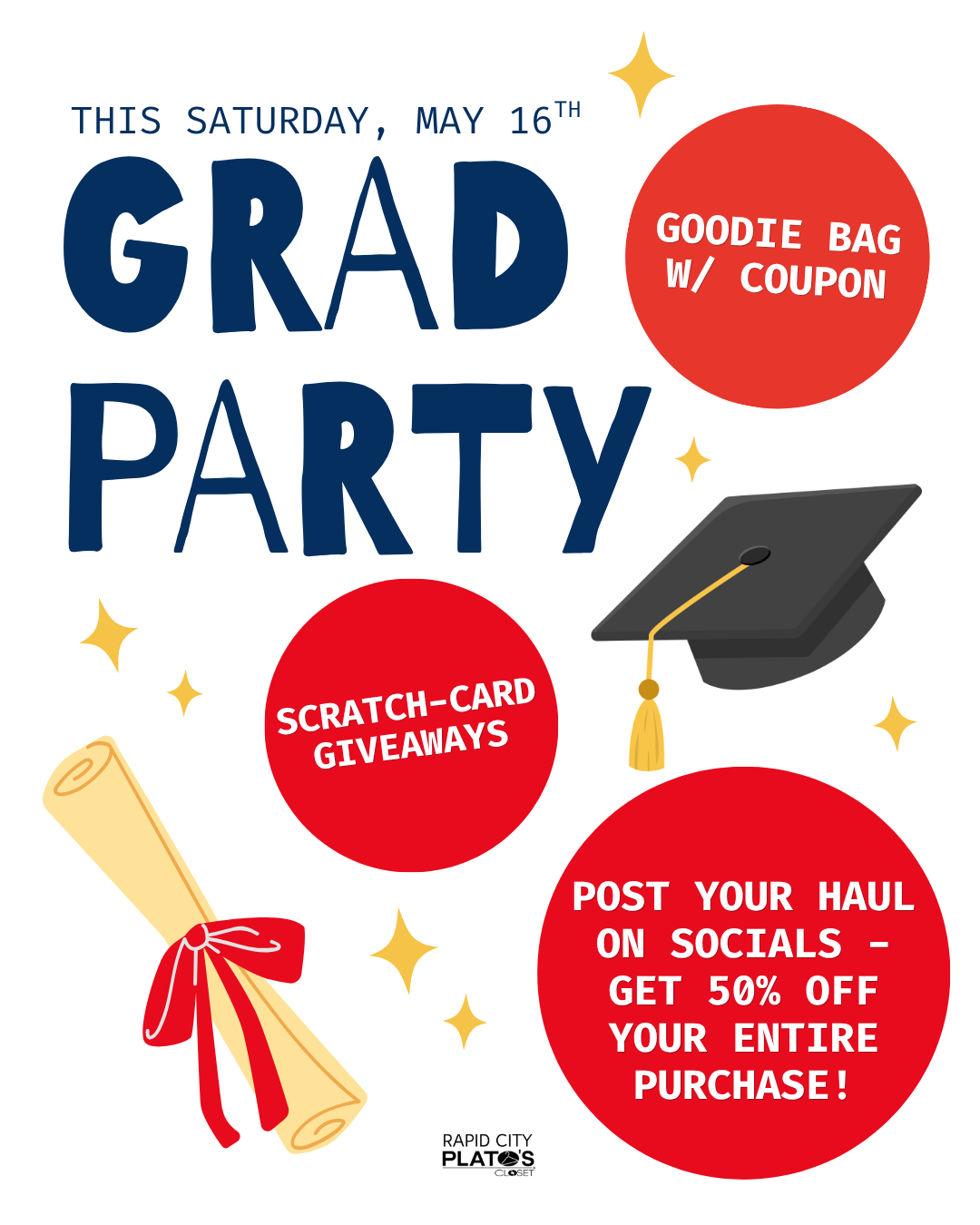Grad Party this Saturday